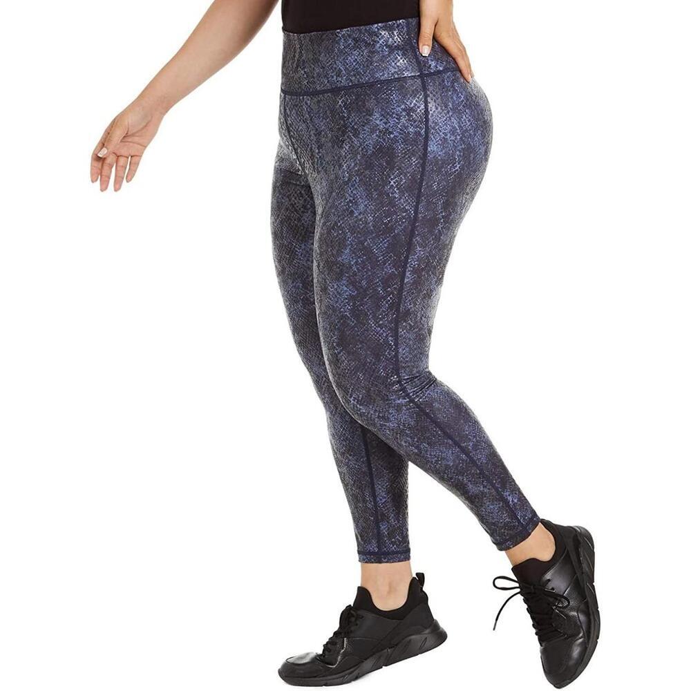Ideology Womens Activewear Plus Size Python Print… - image 4